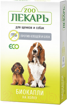 Капли от блох Zooлекарь Эко EVC050