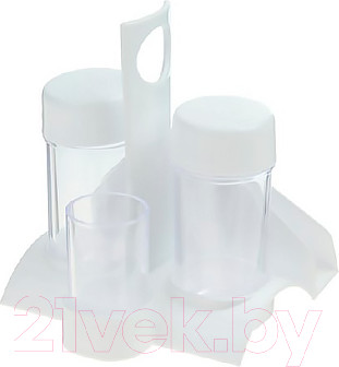 Набор для специй столовый Berossi Рондо ИК 05501000 (снежно-белый)