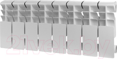 Радиатор алюминиевый Rommer Plus 200 (2 секции)