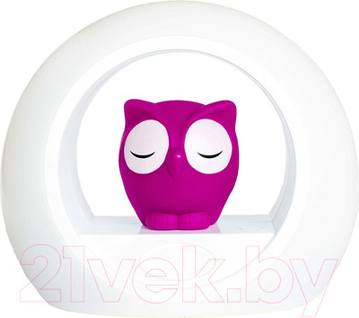 Ночник Zazu Сова Лу / ZA-LOU-03 (розовый)