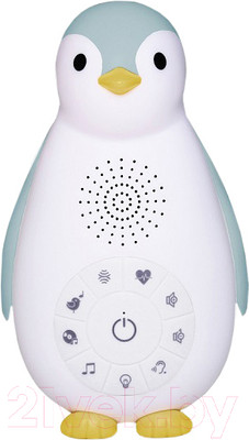 Интерактивная игрушка Zazu Пингвиненок Зои / ZA-ZOE-02 (синий)