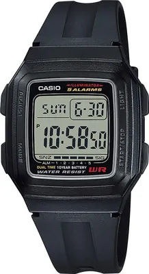 Часы наручные мужские Casio F-201WA-1AEF