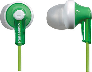 Наушники Panasonic RP-HJE118GUG (зеленый)
