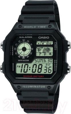 Часы наручные мужские Casio AE-1200WH-1AVEF
