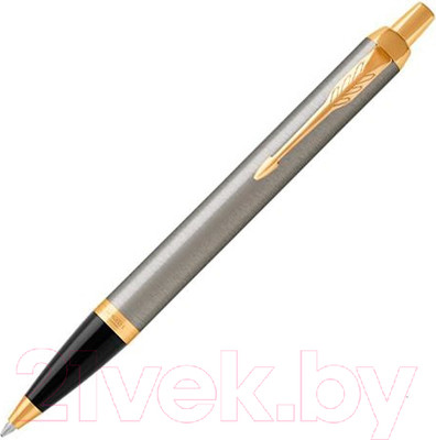 Ручка шариковая имиджевая Parker IM Metal Core Brushed Metal GT 1931670