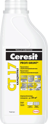 Грунтовка Ceresit CT 17 Profigrunt (1л)