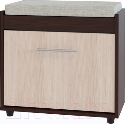 Тумба в прихожую Сокол-Мебель ТП-6М (венге/беленый дуб)