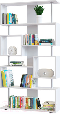 Стеллаж Сокол-Мебель СТ-2 (белый)