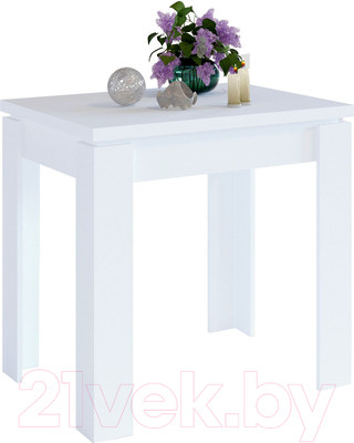 Обеденный стол Сокол-Мебель СО-1 (белый)