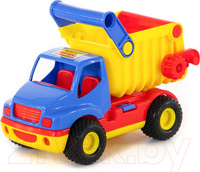 Самосвал игрушечный Полесье КонсТрак / 37671 (в коробке)