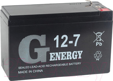Аккумуляторная батарея G-Energy 12-7