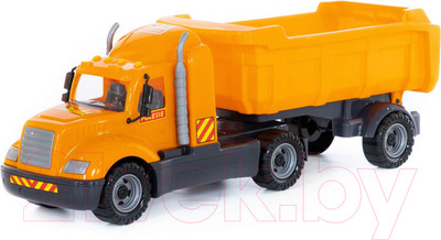 Самосвал игрушечный Полесье с полуприцепом Майк / 58560 (в лотке)
