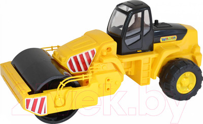 Дорожный каток игрушечный Полесье 8909 (в сеточке)