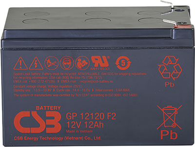 Аккумуляторная батарея CSB GP 12120 F2 (12V/12Ah)