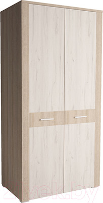 Шкаф Интерлиния Коламбия КЛ-3 (дуб сонома/дуб белый)
