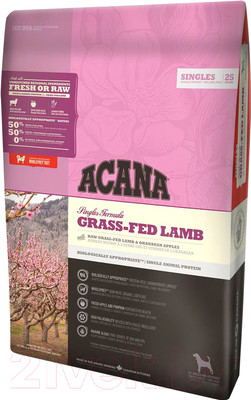 Сухой корм для собак Acana Grass-Fed Lamb (11.4кг)