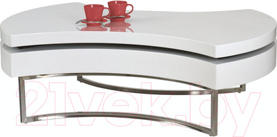 Журнальный столик Halmar Aurea (белый)