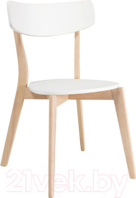 Стул Signal Tibi (белый/дуб беленый)