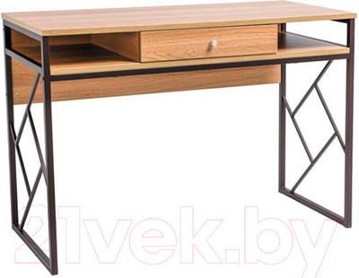 Письменный стол Signal Tablo B (дуб/темно-коричневый)
