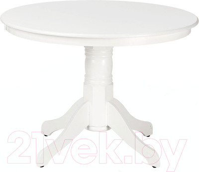 Обеденный стол Halmar Gloster 106x106 (белый)