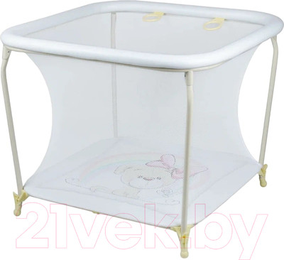 Игровой манеж GLOBEX Квадрат / 1103 (белый)