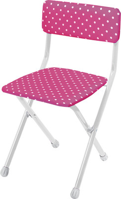 Стул детский Ника СТУ3 Горошек (розовый)