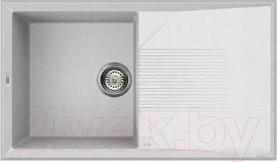 Мойка кухонная Elleci Tekno 400 White V96
