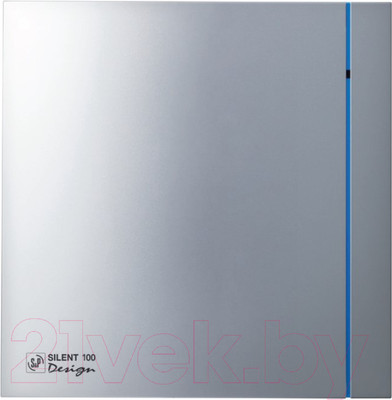 Вентилятор накладной Soler&Palau Silent-100 CMZ Silver Design / 5210602900
