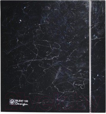 Вентилятор накладной Soler&Palau Silent-100 CZ Marble Black Design - 4C / 5210611900
