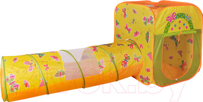 Детская игровая палатка Ching Ching Бабочки CBH-23 (+ 100 шаров)