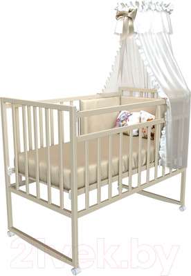 Детская кроватка VDK Magico Mini / Кр1-02м (слоновая кость)