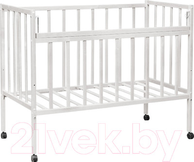 Детская кроватка VDK Magico mini / Кр1-01м (белый)