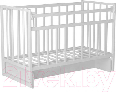 Детская кроватка VDK Magico Mini / Кр1-03м (белый)