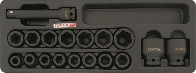 Набор головок слесарных Toptul GCAT1807 (18 предметов)