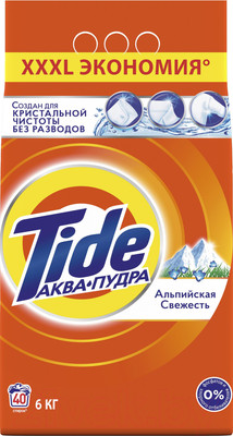 Стиральный порошок Tide Альпийская Свежесть (Автомат, 6кг)