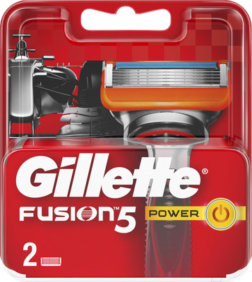 Набор сменных кассет Gillette Fusion Power (2шт)