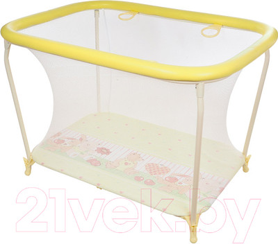 Игровой манеж GLOBEX Классика / 1101 (желтый)