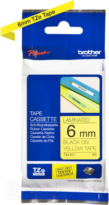 Картридж-лента Brother TZE611