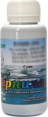 Контейнер с чернилами White Ink Epson L100 Cyan (70мл)