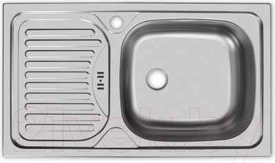 Мойка кухонная Ukinox CLM760.435 GW6K 1R