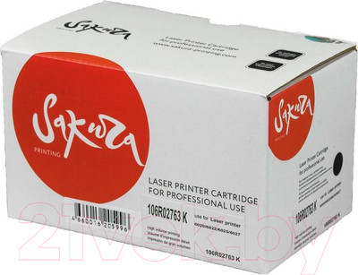 Картридж Sakura Printing 106R02763