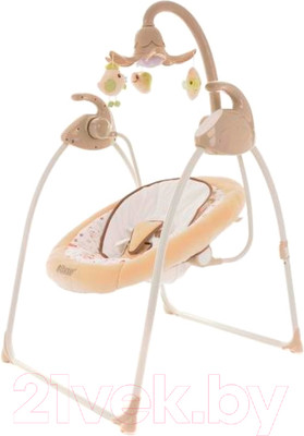 Качели для новорожденных Pituso TY-028P (бежевый)