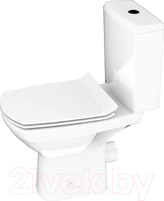 Унитаз напольный Cersanit Carina New Clean On 011 (S-KO-CAR011-3/5-COn-S-DL-w)