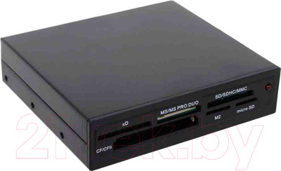 Картридер Ginzzu GR-116B (черный)