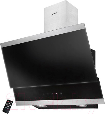 Вытяжка наклонная Grand Gloucester 60 (нержавеющая сталь/черный)