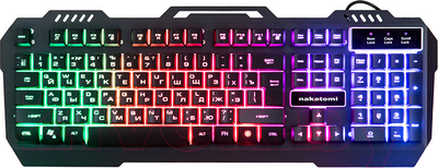 Клавиатура Nakatomi KG-35U (черный)