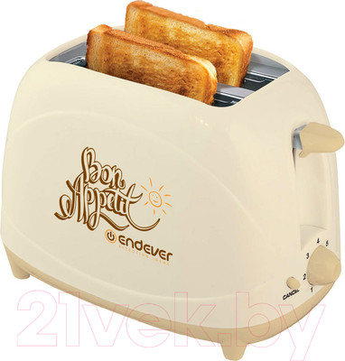 Тостер Endever Skyline ST-107 (бежевый)