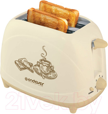 Тостер Endever Skyline ST-108 (бежевый)