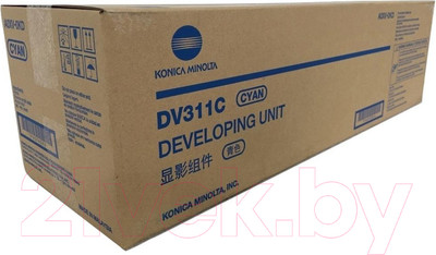 Девелопер Konica Minolta DV-311C / A0XV-0KD (синий)