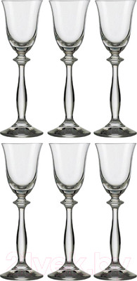 Набор рюмок Bohemia Crystal Angela 40600/1/60 (6шт)
